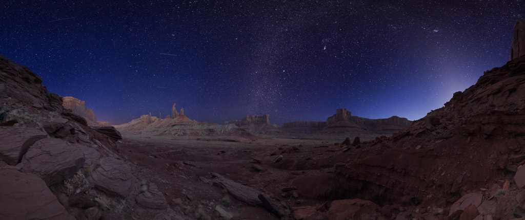 Zodiacal Light at Twilight